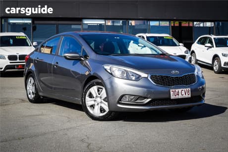 Grey 2015 Kia Cerato Sedan S