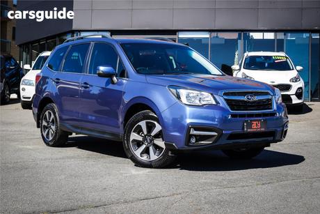 Blue 2018 Subaru Forester Wagon 2.5I-L