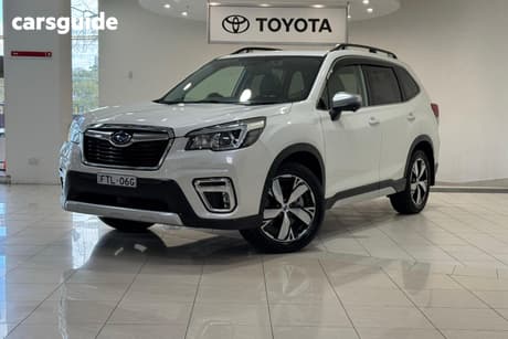 White 2019 Subaru Forester Wagon 2.5I-S (Awd)