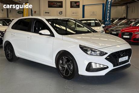 White 2021 Hyundai I30 Hatchback