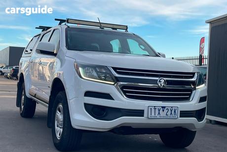 White 2017 Holden Colorado Crew Cab Pickup Ls (4X2)