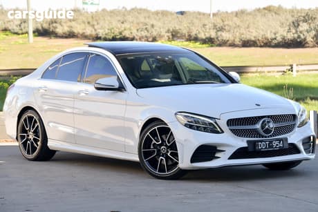 White 2021 Mercedes-Benz C300 Sedan Edition C
