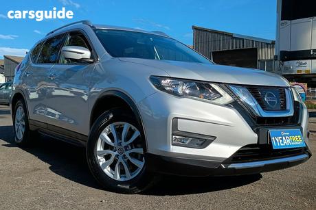 Silver 2017 Nissan X-Trail Wagon St-L 7 Seat (2Wd)