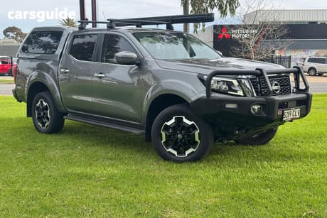 Grey 2021 Nissan Navara Dual Cab Pick-up St-X (4X4) Leather/Sunroof