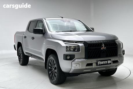 Silver 2024 Mitsubishi Triton Double Cab Pick Up Glx-R