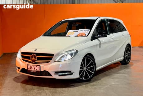 White 2014 Mercedes-Benz B250 Hatchback