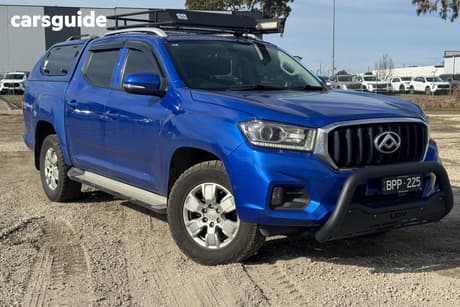 Blue 2021 LDV T60 Double Cab Utility Pro (4X4)
