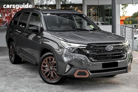 Grey 2025 Subaru Forester Wagon Hybrid (Awd)
