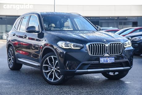 Black 2022 BMW X3 Wagon Xdrive30I M Sport