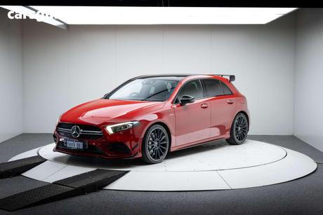 Red 2020 Mercedes-Benz A35 Hatchback 4Matic
