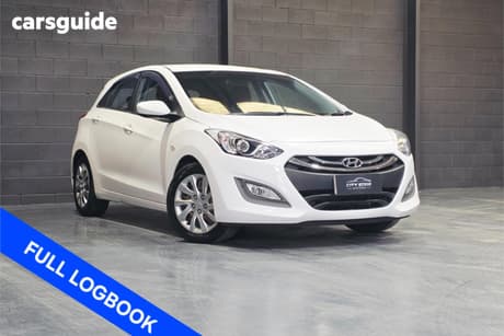 White 2013 Hyundai I30 Hatchback Active