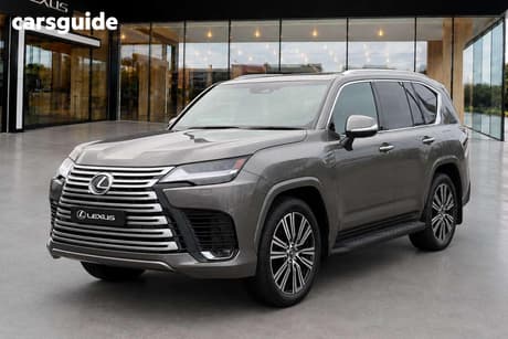 Silver 2025 Lexus LX600 Wagon Sports Luxury