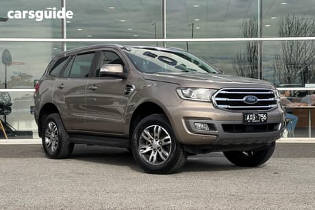 Silver 2018 Ford Everest Wagon Trend (Rwd 7 Seat)