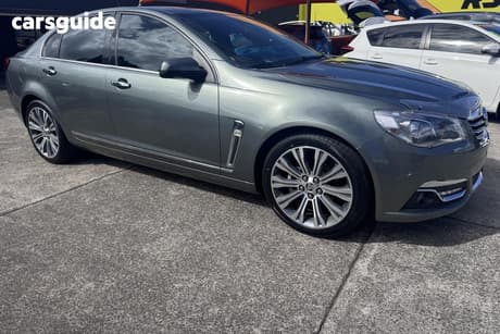Grey 2015 Holden Calais Sedan V