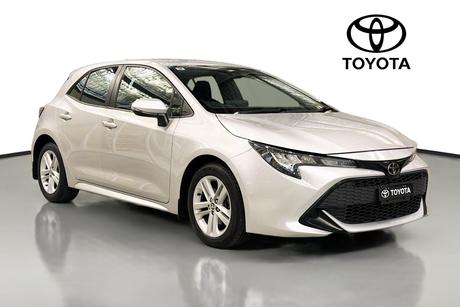 Silver 2019 Toyota Corolla Hatchback Ascent Sport