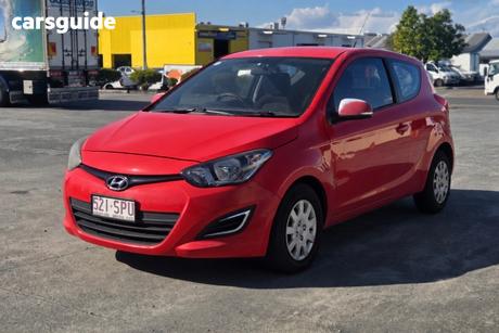 Red 2012 Hyundai I20 Hatchback Active