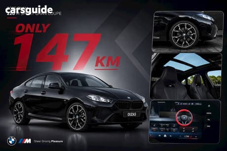 Black 2025 BMW 220 Coupe M Sport Gran Coupe