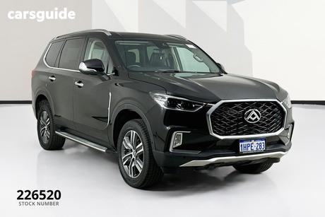 Black 2022 LDV D90 Wagon Executive (4Wd) D20