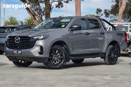 Grey 2026 Mazda BT-50 Dual Cab Pick-up Boss (4X4)