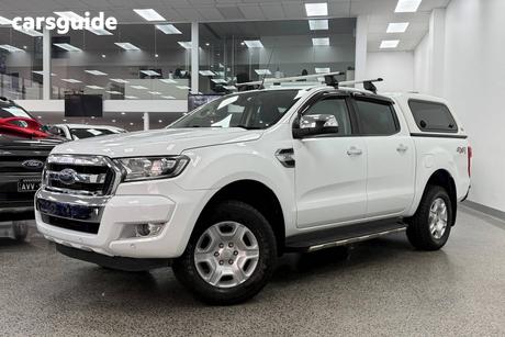 White 2018 Ford Ranger Dual Cab Utility Xlt 3.2 (4X4)