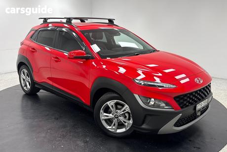 Red 2022 Hyundai Kona Wagon Active (Fwd)