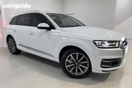 White 2016 Audi Q7 Wagon 3.0 Tdi Quattro