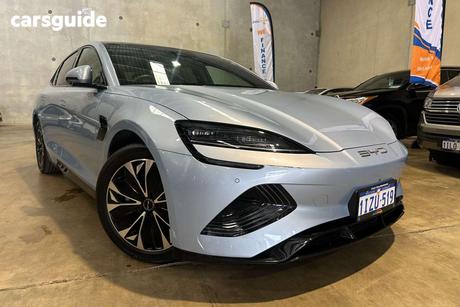 Blue 2023 BYD Seal Sedan Dynamic