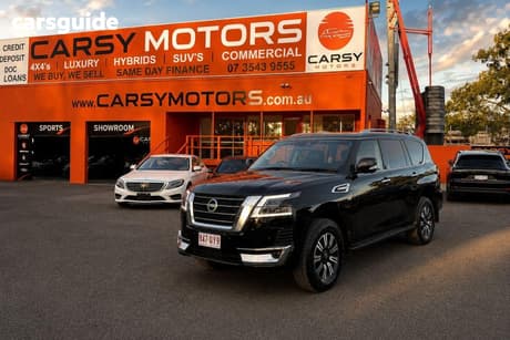 Black 2023 Nissan Patrol Wagon Ti-L (4X4)