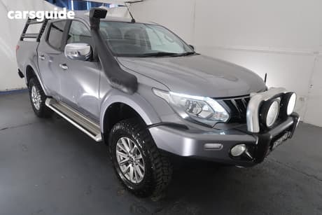 White 2018 Mitsubishi Triton Dual Cab Utility Gls (4X4)