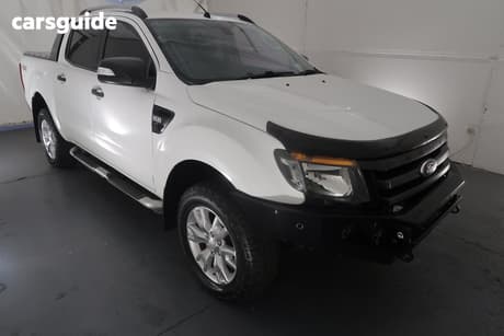 White 2015 Ford Ranger Dual Cab Pick-up Wildtrak 3.2 (4X4)