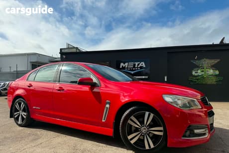 Red 2015 Holden Commodore Sedan Sv6 Storm