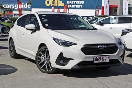 White 2026 Subaru Impreza Hatchback 2.0S (Awd)