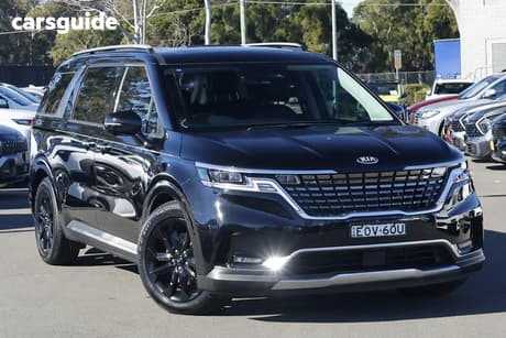Black 2021 Kia Carnival Wagon Platinum