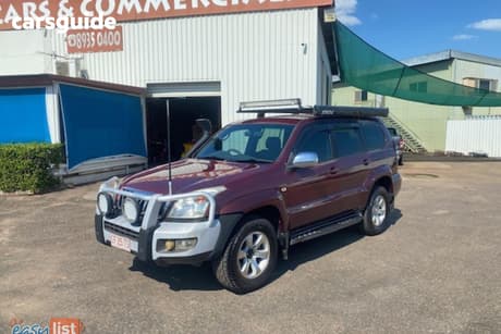 Red 2006 Toyota Landcruiser Prado Wagon Gxl (4X4)