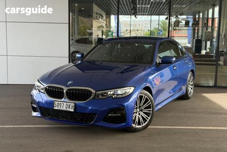 Blue 2021 BMW 320I Sedan M Sport