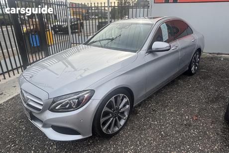 Silver 2018 Mercedes-Benz C300 Sedan