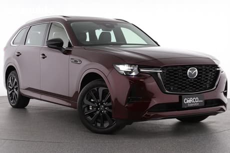 Red 2025 Mazda CX-80 Wagon D50E Gt