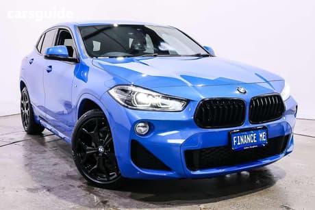 Blue 2019 BMW X2 Wagon Xdrive 20D M Sport