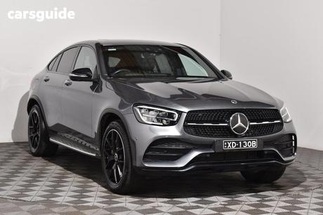 Grey 2022 Mercedes-Benz GLC300 Coupe 4Matic