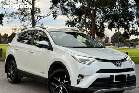 White 2017 Toyota RAV4 Wagon Gxl (4X4)