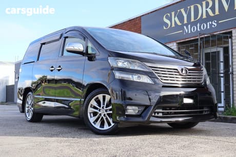 Black 2010 Toyota Vellfire OtherCar ANH20 PETROL