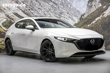 White 2020 Mazda 3 Hatchback G25 Astina