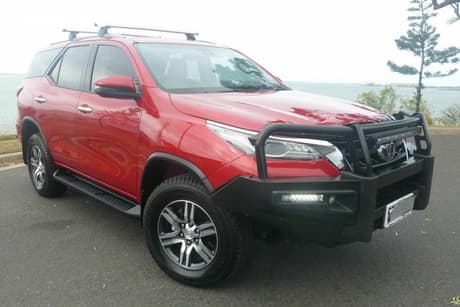 Red 2025 Toyota Fortuner Wagon Gxl