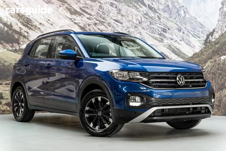 Blue 2023 Volkswagen T-Cross Wagon 85Tfsi Life