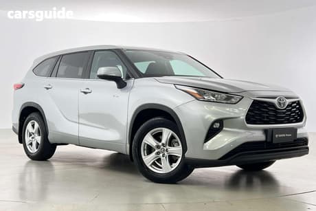 Silver 2024 Toyota Kluger Wagon Gx Hybrid Awd