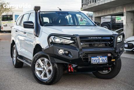 White 2022 Isuzu MU-X Wagon Ls-M (4X4)