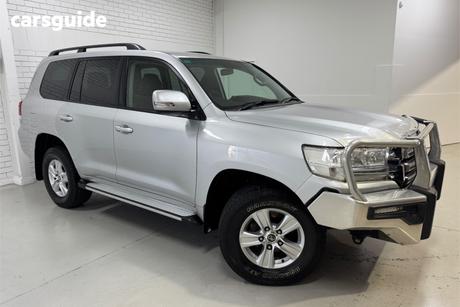 Silver 2016 Toyota Landcruiser Wagon Gxl (4X4)
