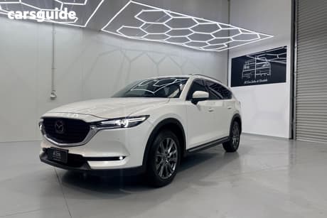 White 2021 Mazda CX-8 Wagon Gt (Fwd)