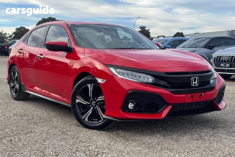 Red 2019 Honda Civic Sedan Rs