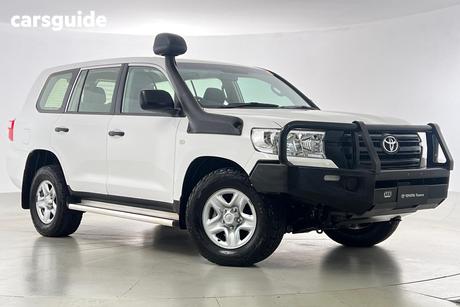 White 2021 Toyota Landcruiser Wagon Lc200 Gx (4X4)